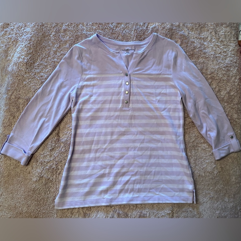 Croft & Barrow Striped Top